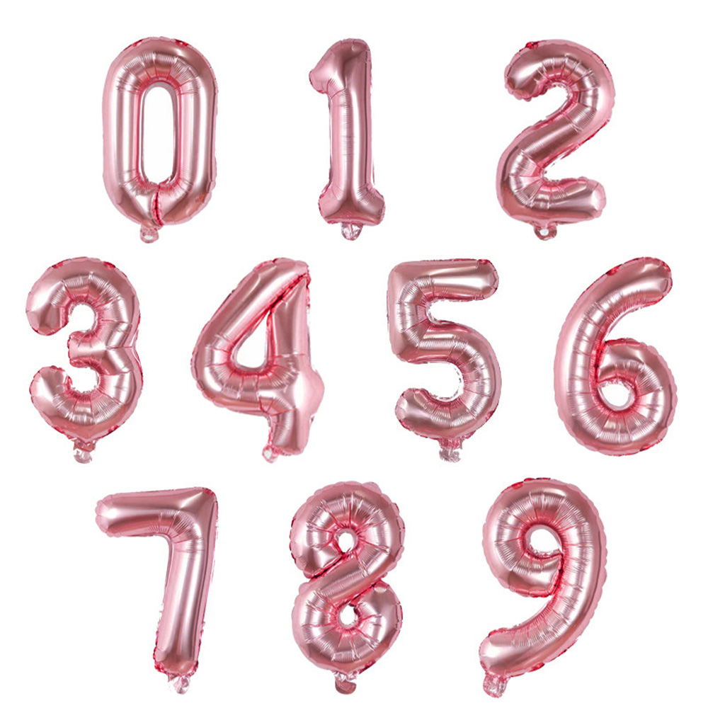 16" Number & Letter Balloons 19