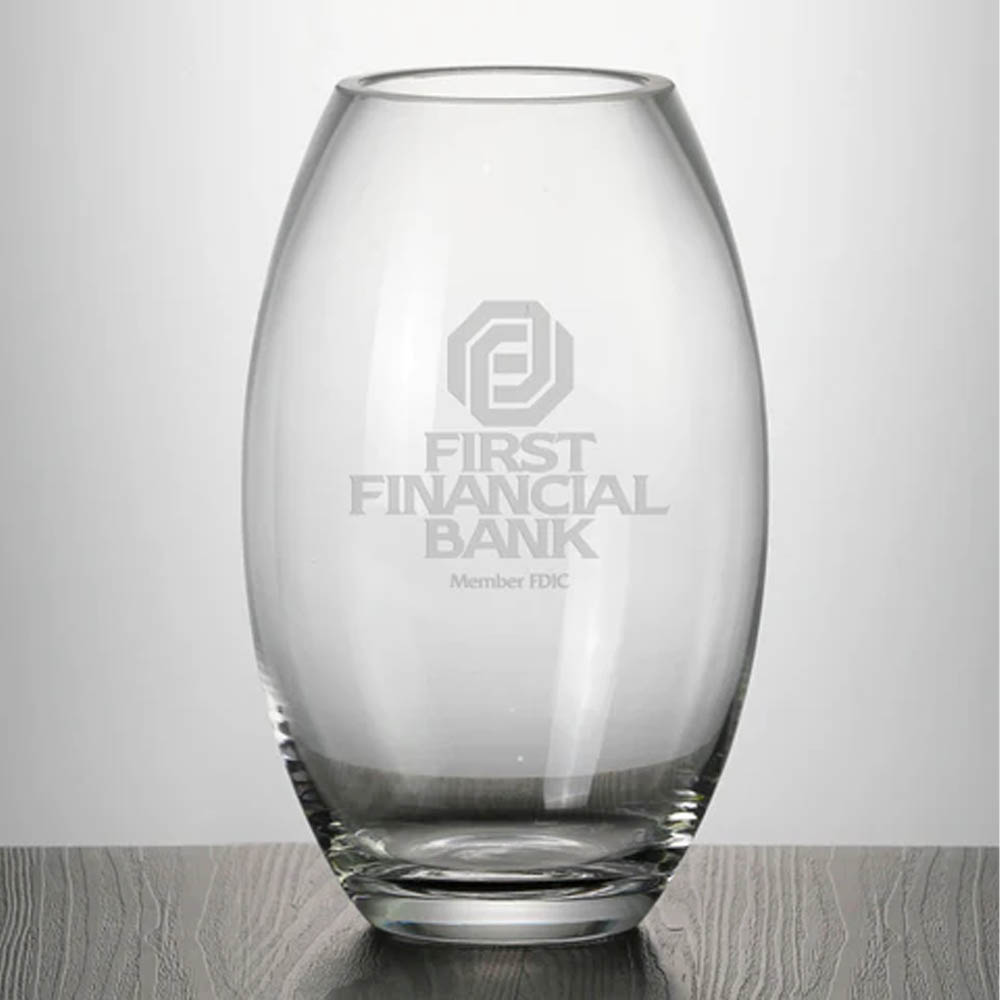 9" Crystal Lantern Vase 2
