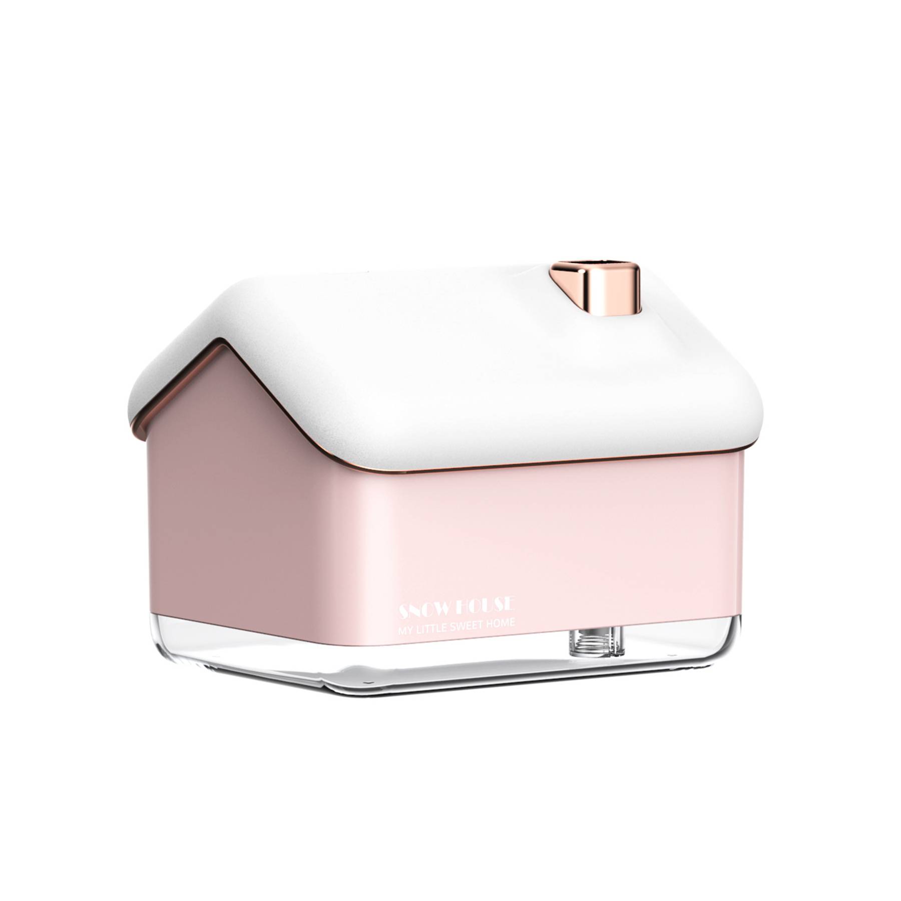 Snowy House Mini Night Light Humidifier 3