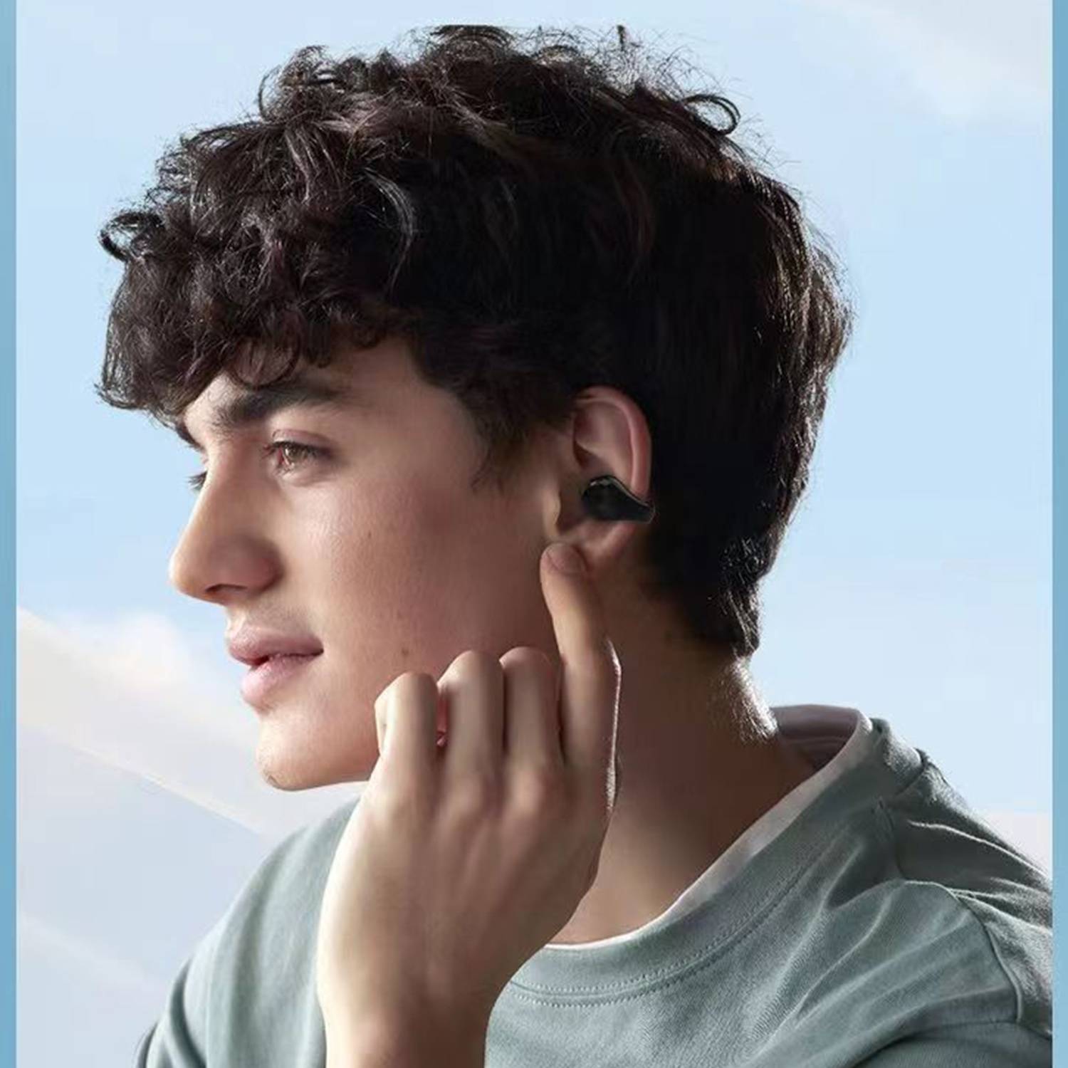 Wireless Bone Conduction Bluetooth Earphones 5