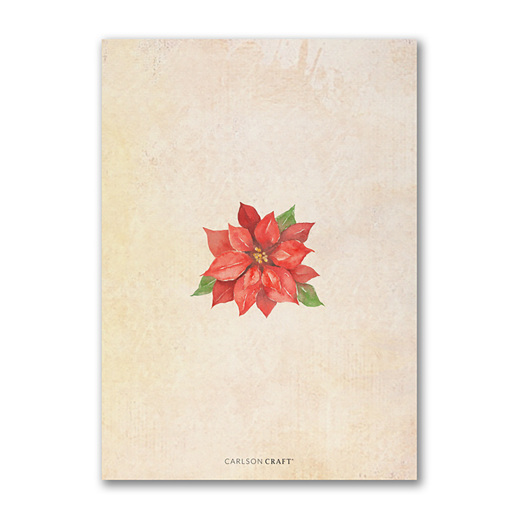 Bright Poinsettia Event Invitation 2