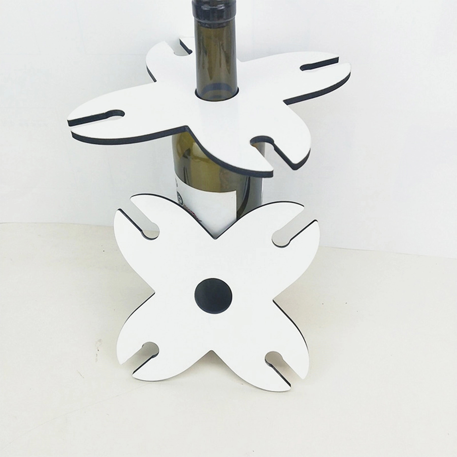 DIY Wooden Wine Glass Holder 10