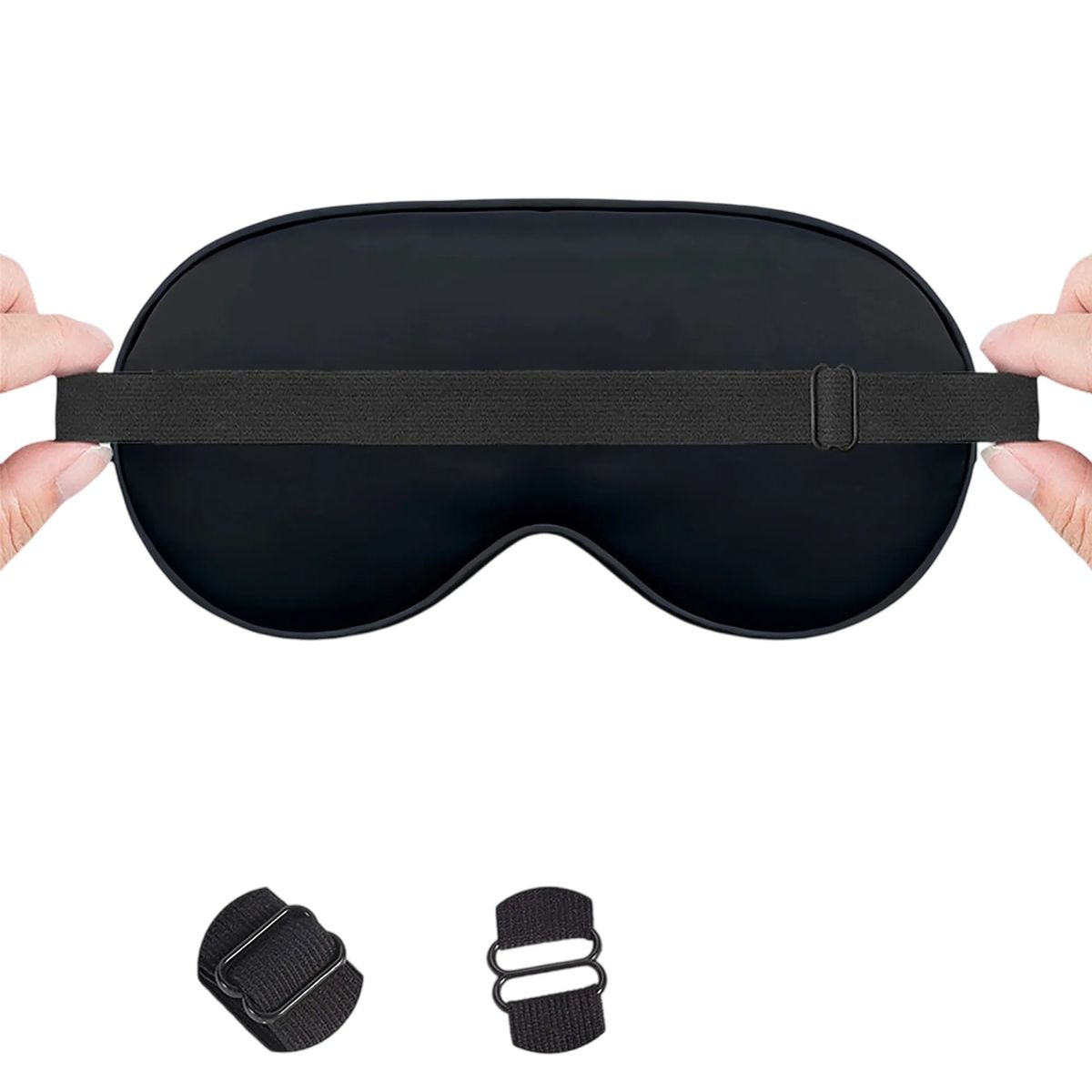 Adjustable Eye Mask Satin Soft Design 22