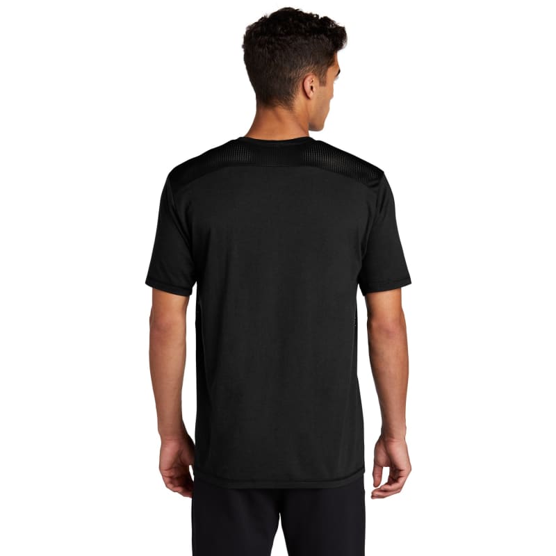 Sport-Tek PosiCharge Tri-Blend Wicking Draft Tee. 7