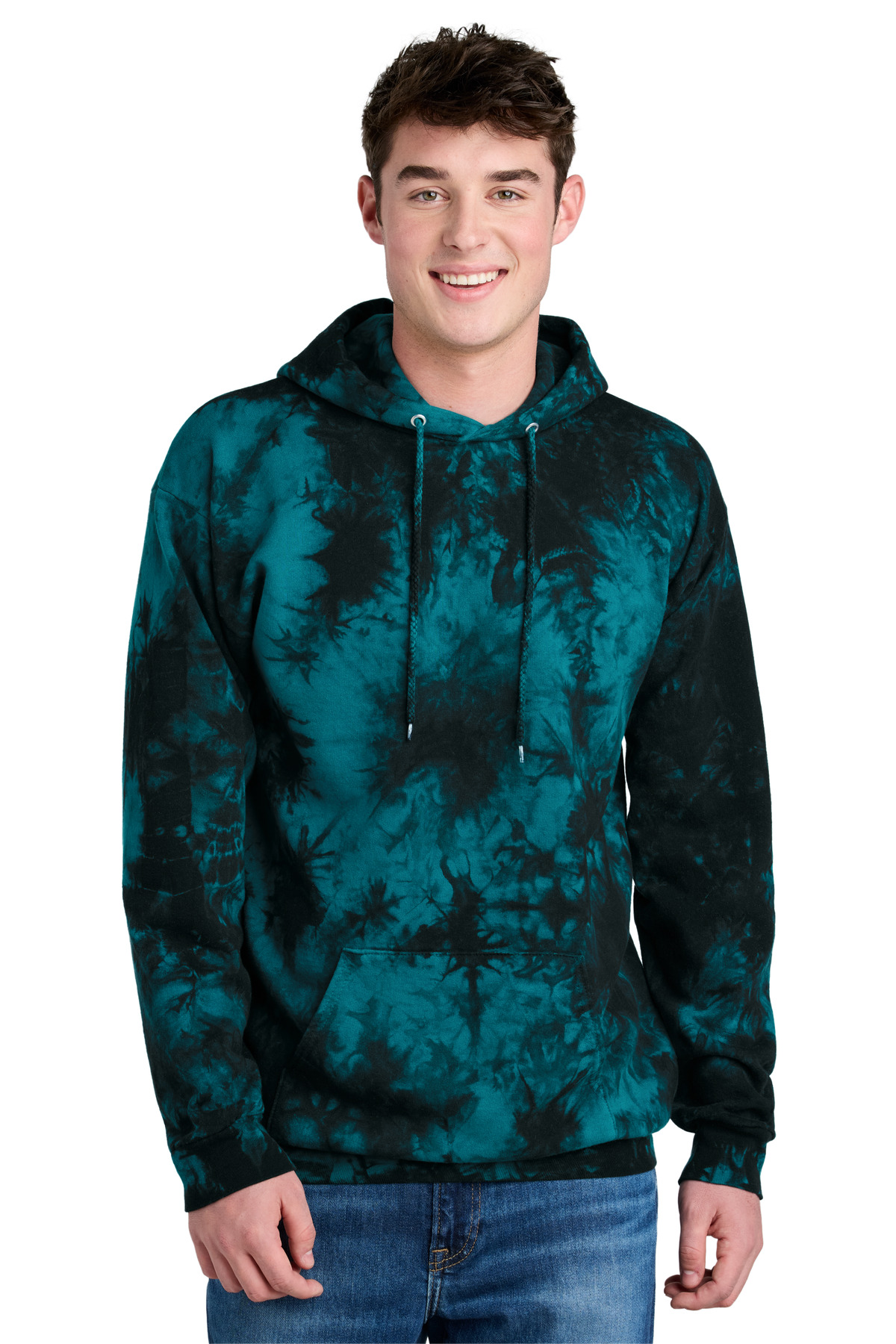 Port & Co Crystal Tie-Dye Pullover Hoodie PC144 12