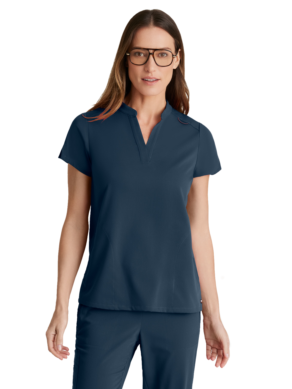Grey's Anatomy Spandex Stretch - Women's Two-Pocket Avery Scrub Top 22