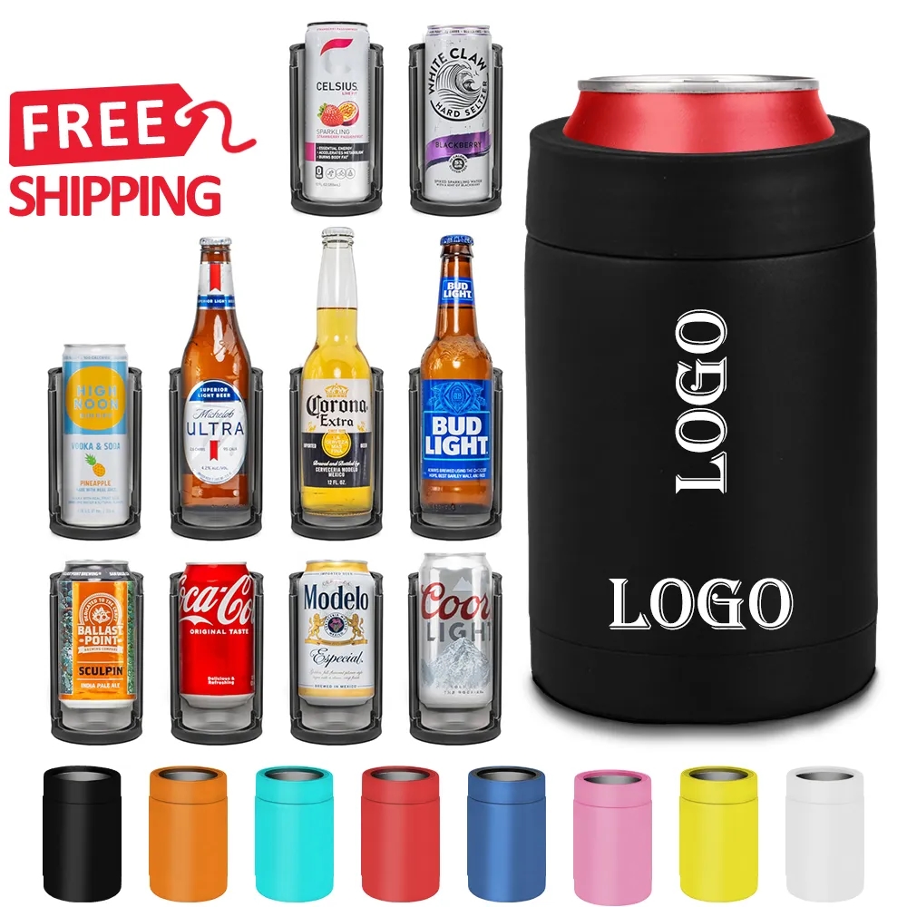 12 oz Vacuum Insulated Can and Bottle Cooler 9