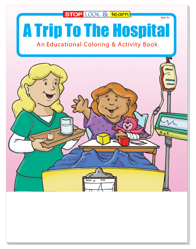 COLORING BOOK - A Trip to the Hospital Coloring & Activity Book 4
