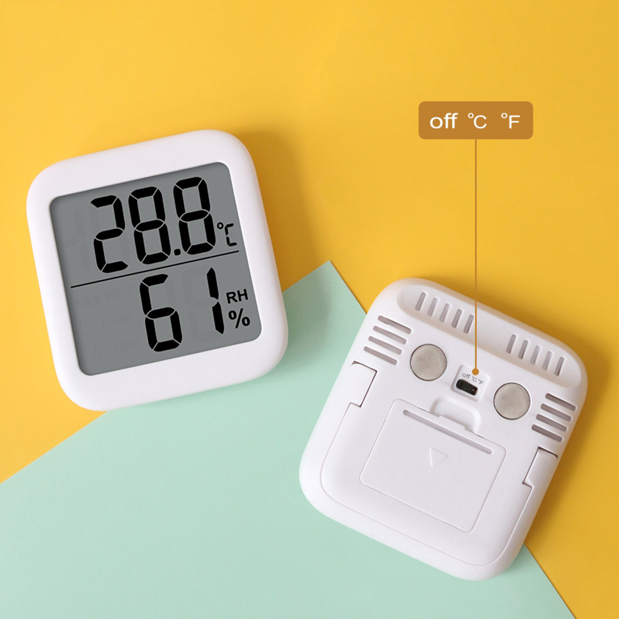 Outdoor/Indoor Touch Screen Digital Thermometer 3