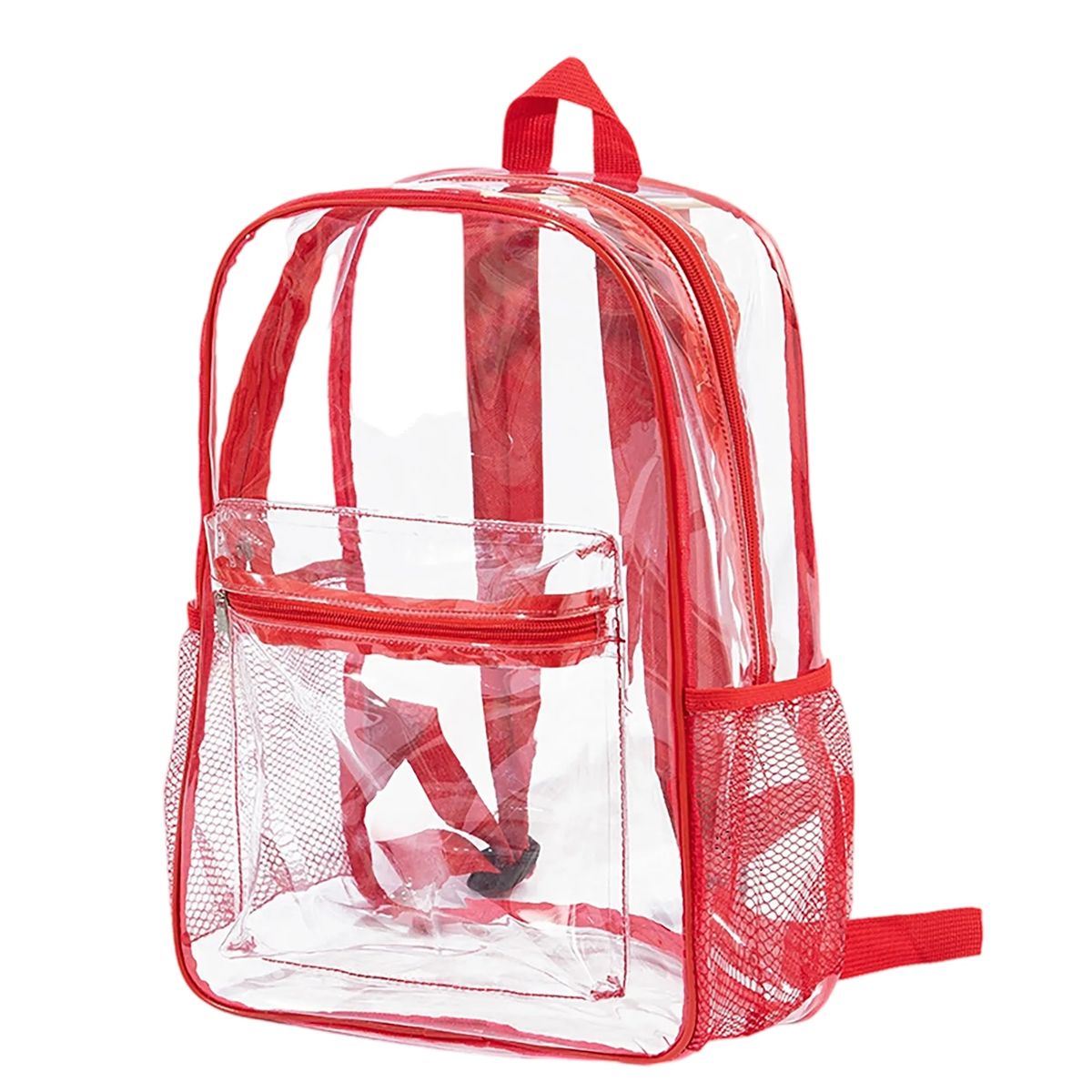 Waterproof Backpack Clear PVC 15 Inch 6