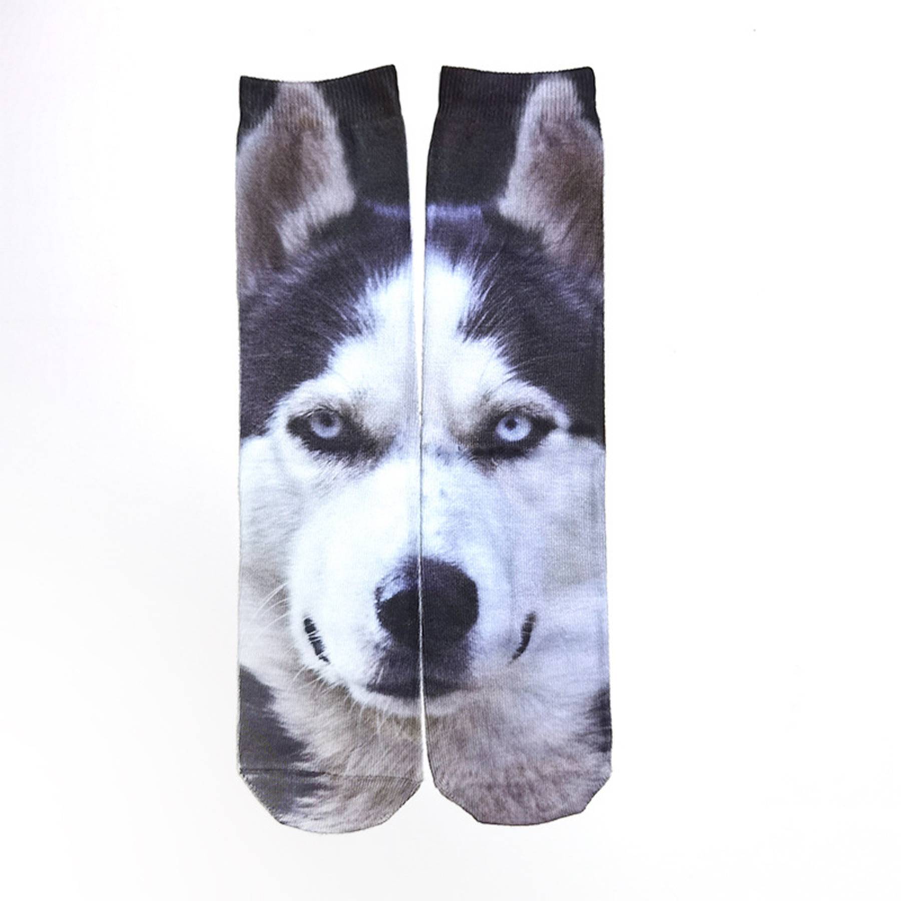 Full color printed 3D animal socks 5