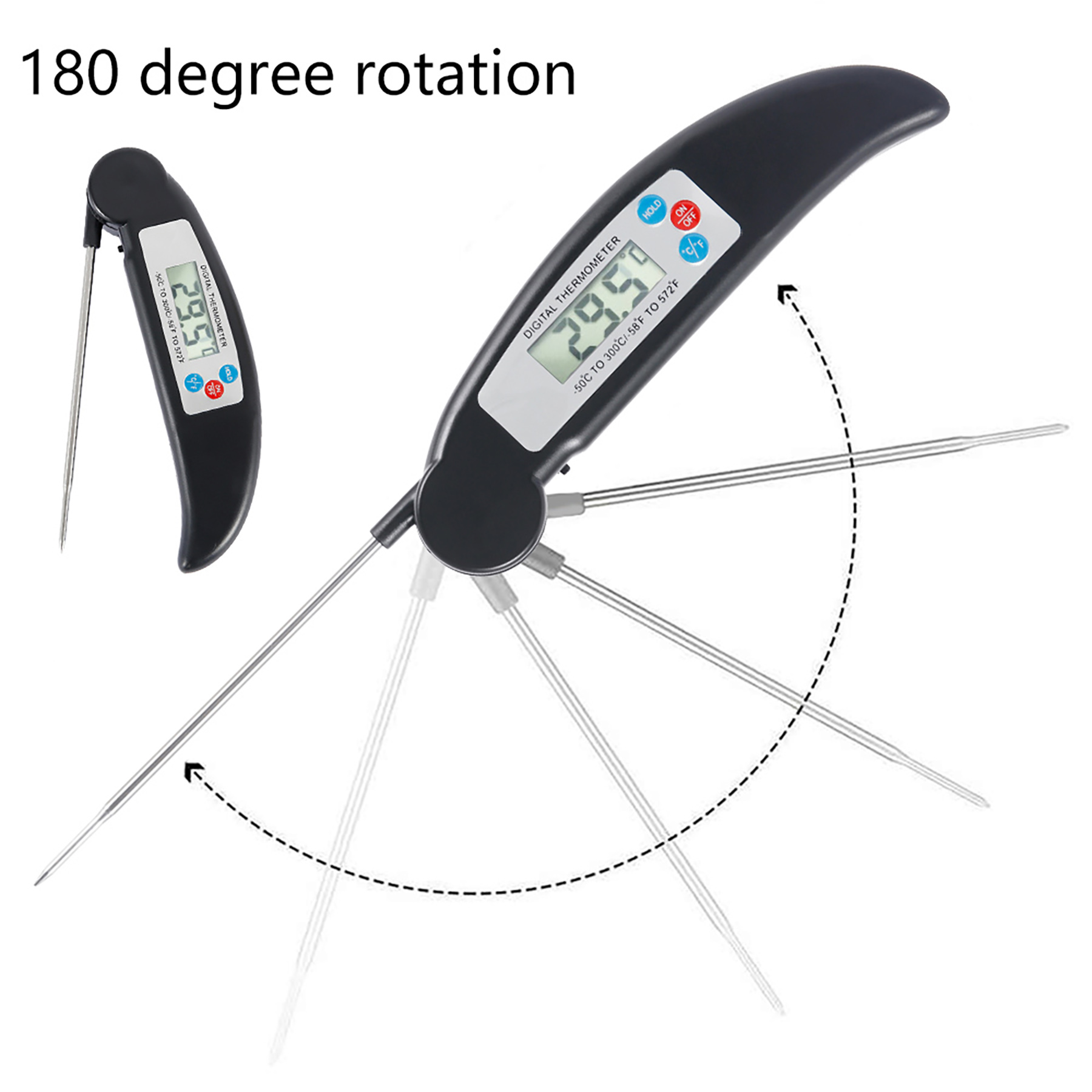 Folding Digital Food Thermometer 5