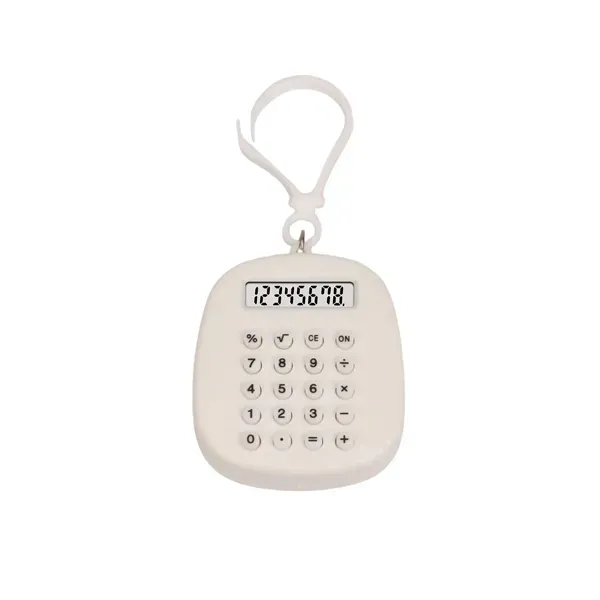 Mini Calculator Keychain with Maze Puzzle Key Ring 5