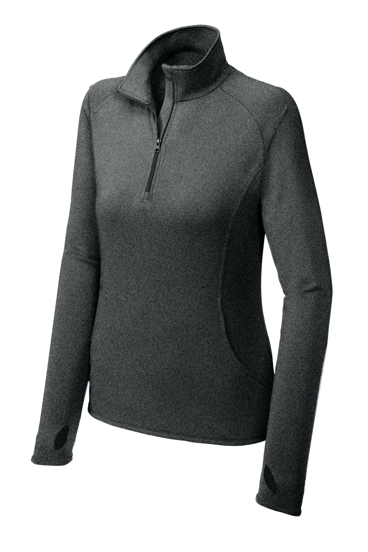Sport-Tek® Ladies' Sport-Wick® Stretch Full-Zip Jacket 1