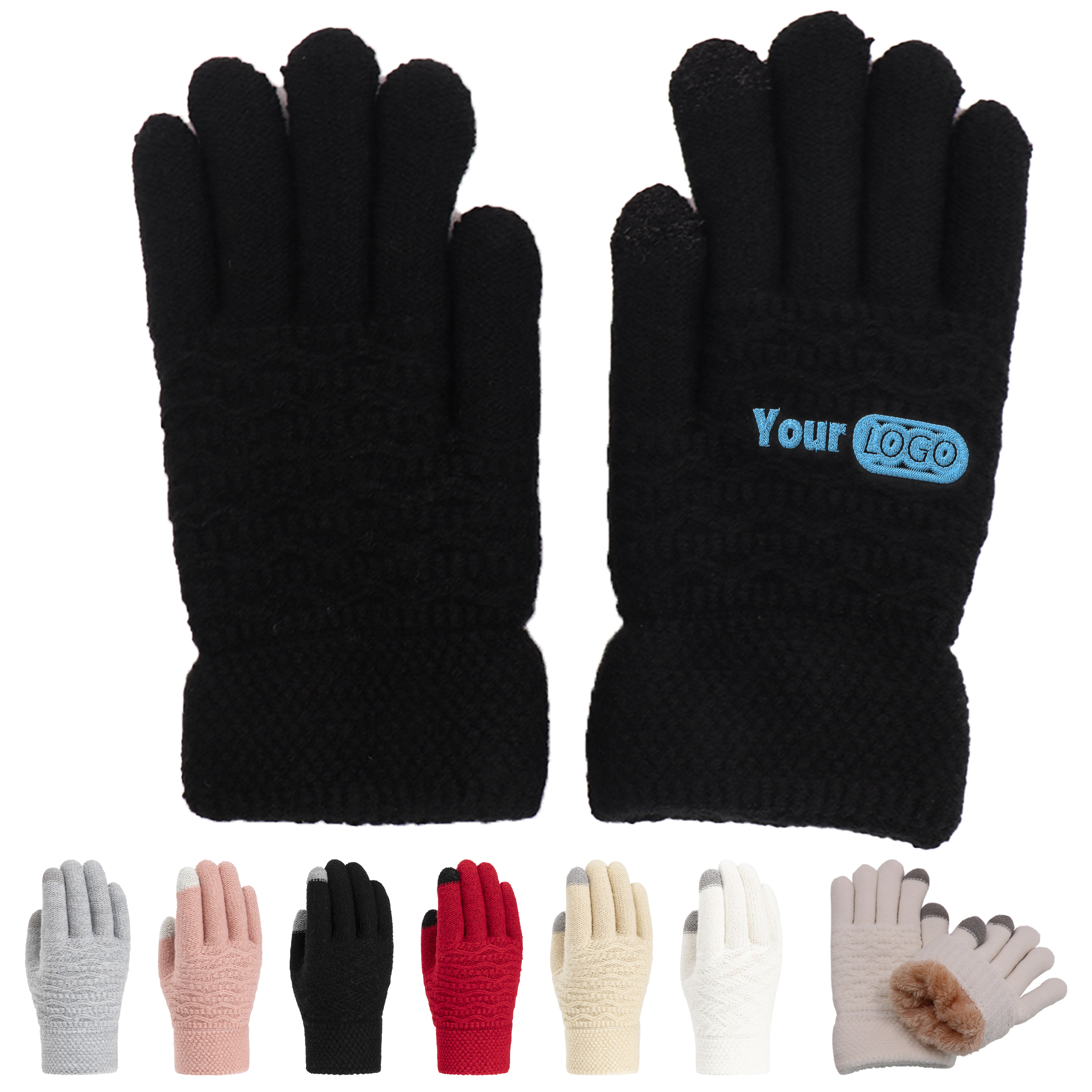 Acrylic Thick Touchscreen Gloves 6