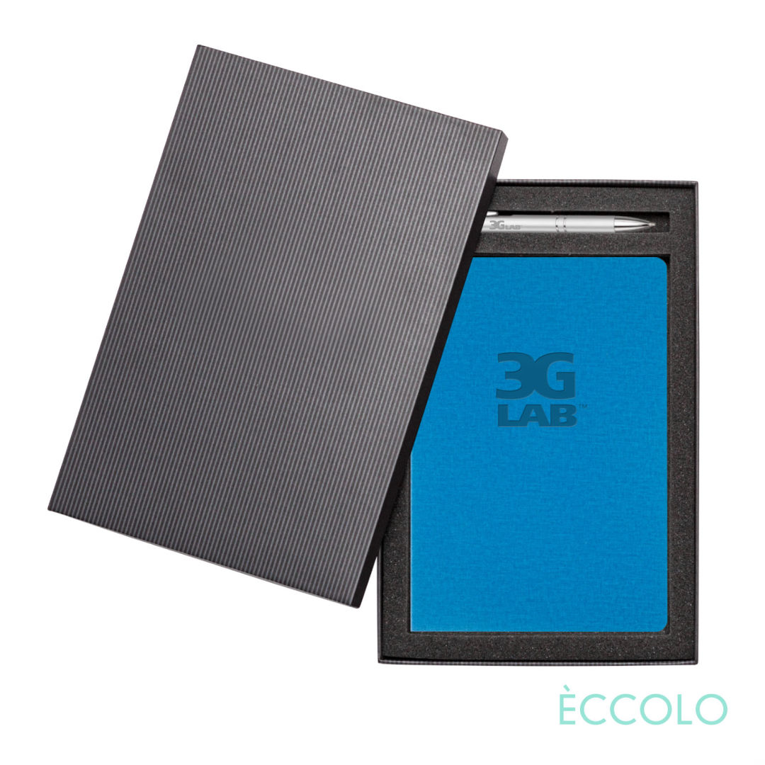 Eccolo® Solo Journal/Clicker Pen Gift Set - (M) 6
