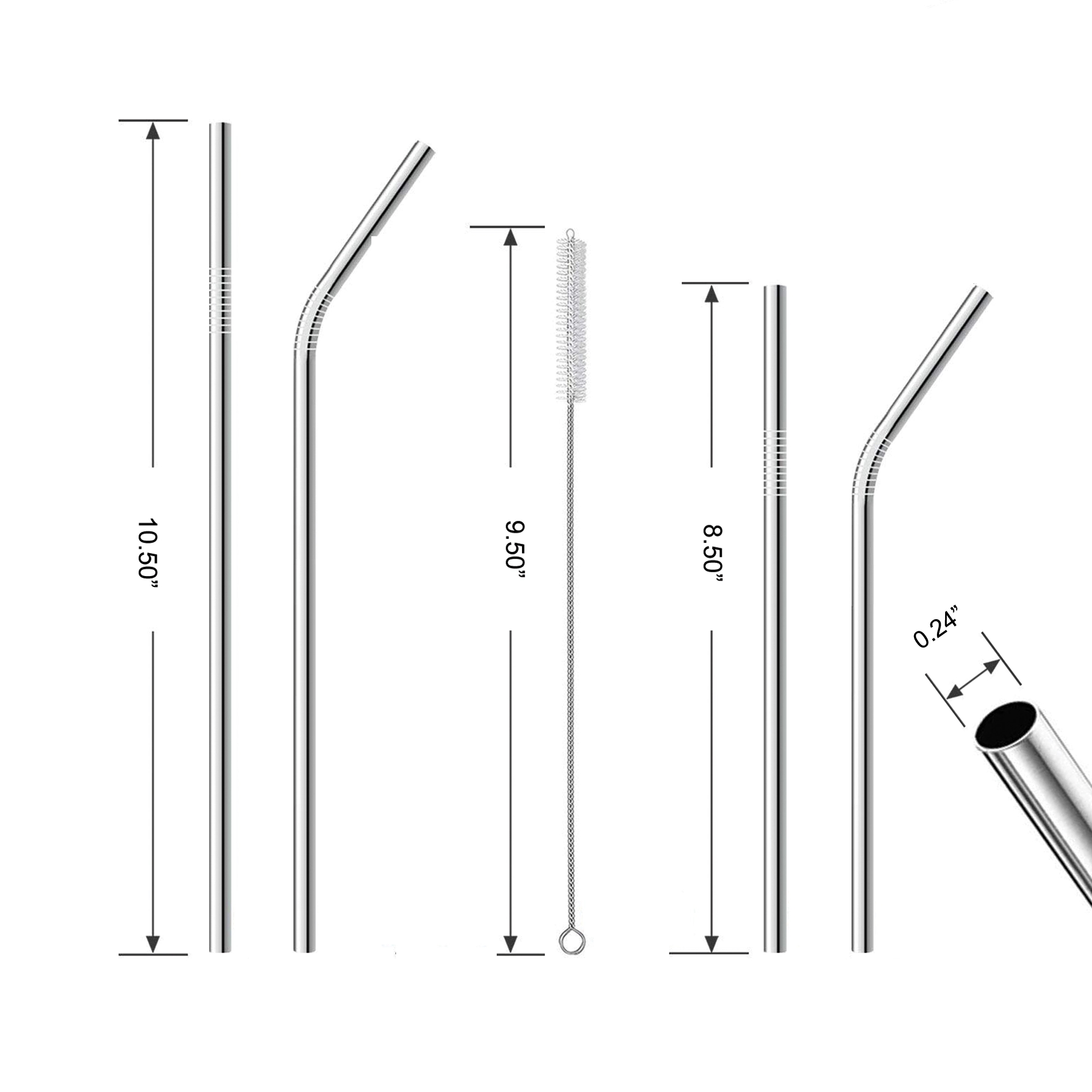 Straight Straw 8