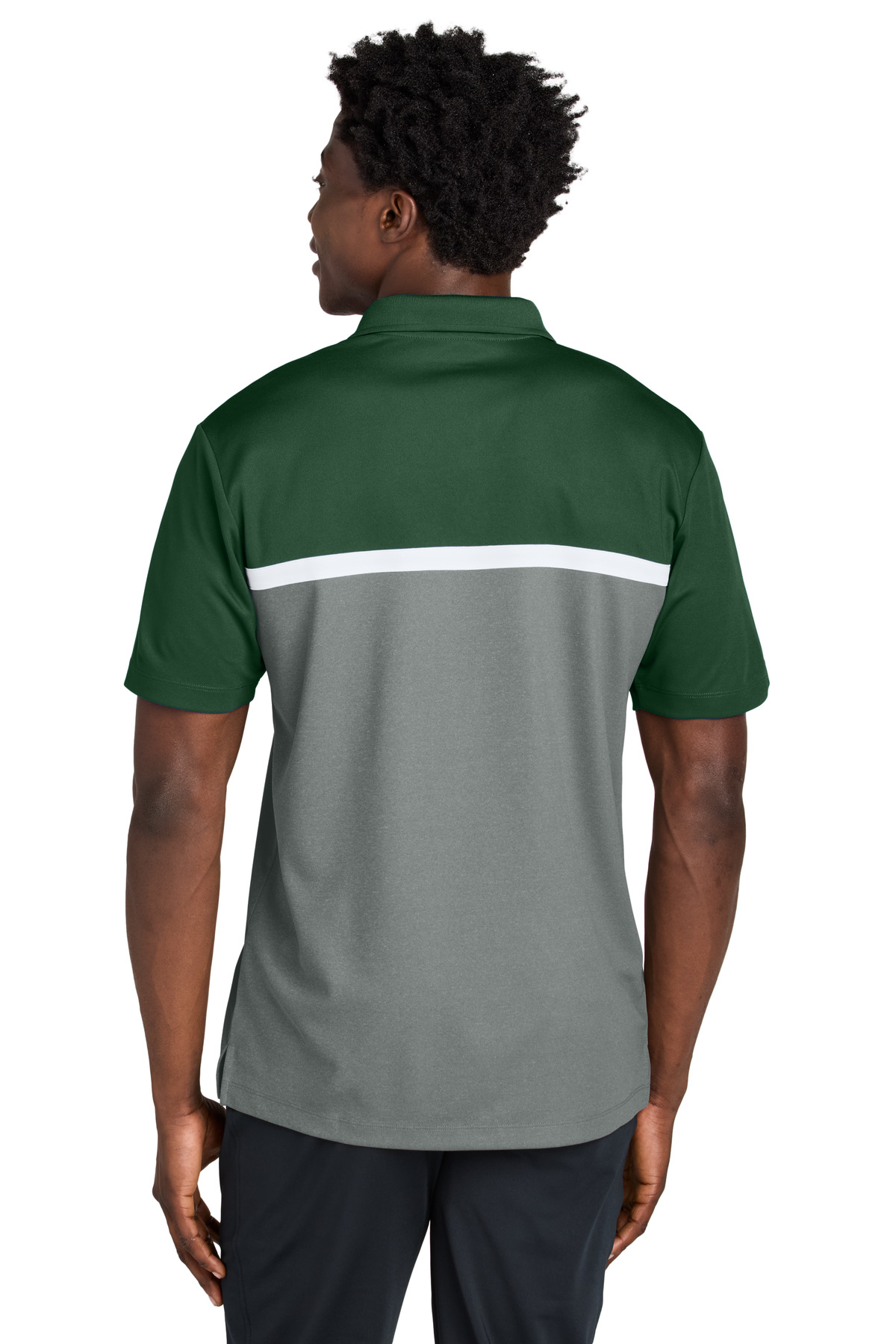 Sport-Tek UV Micropique Colorblock Polo ST741 3