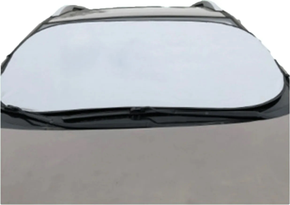 Silver Plaste Car Sunshade With Sun Protection 4