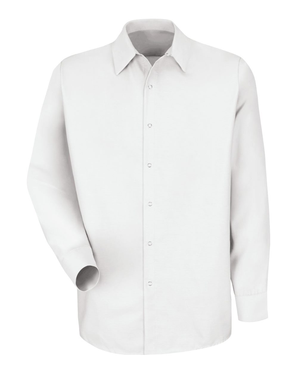 Men's Specialized Pocketless Poplin Long Sleeve Work Shirt - SP16 5