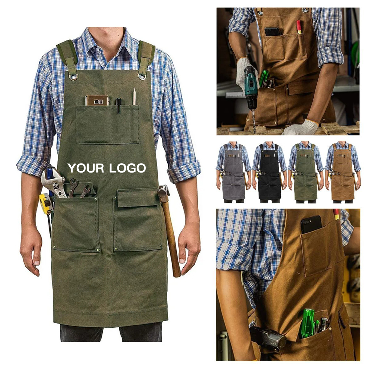 Reusable Canvas Bag for Wine and Beverages 2