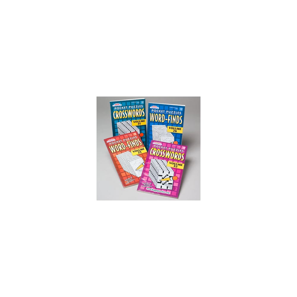 Crossword Puzzle Books - Two Titles 2