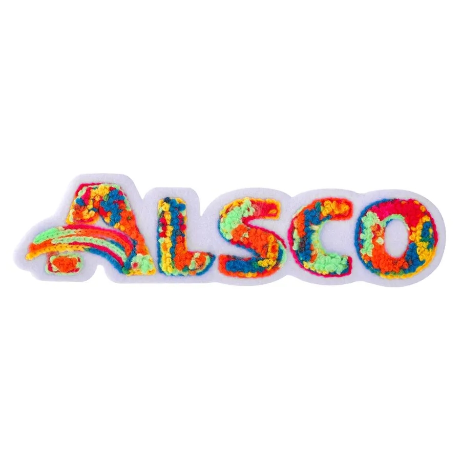 Multi Color Chenille Patch 13