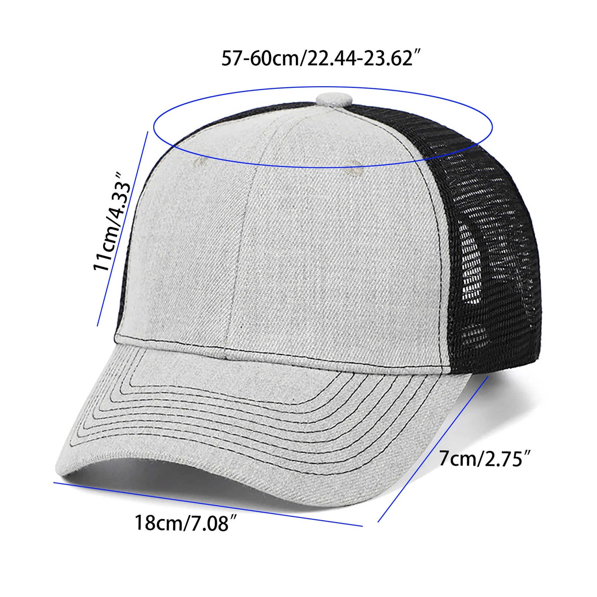 Bent Eave Baseball Cap 3