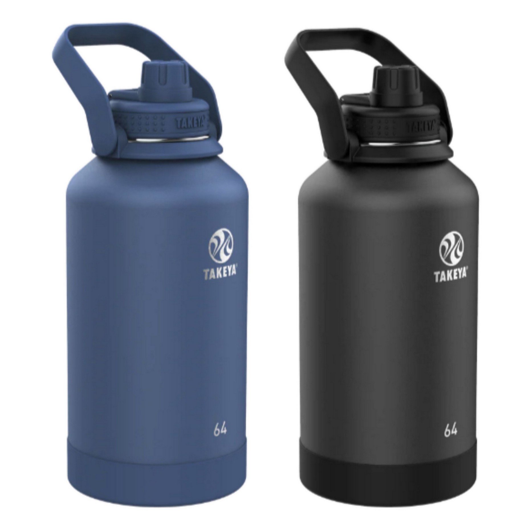 Takeya Active 64 oz Stainless Steel Bottle