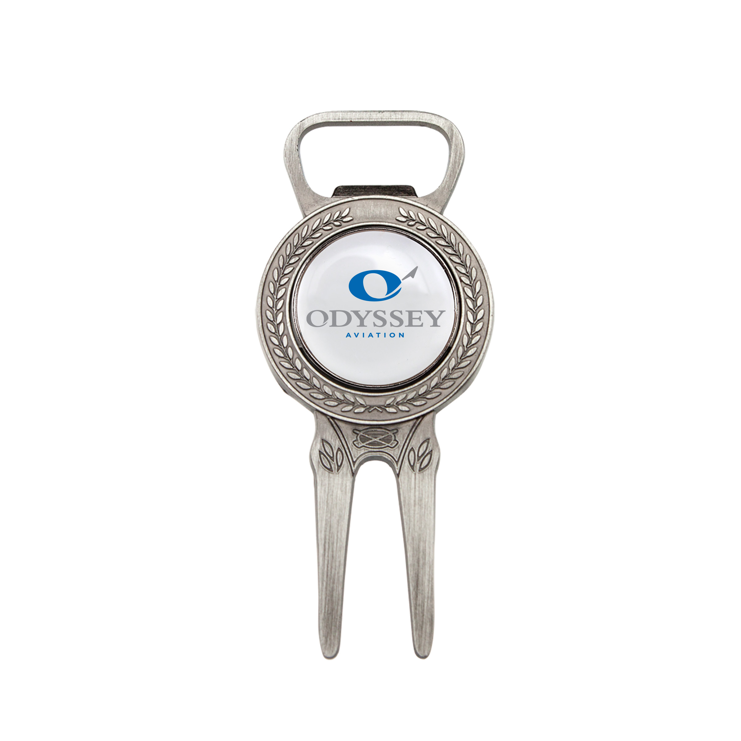 Golf Divot Tool w/ Bottle Opener & Ball Marker 8