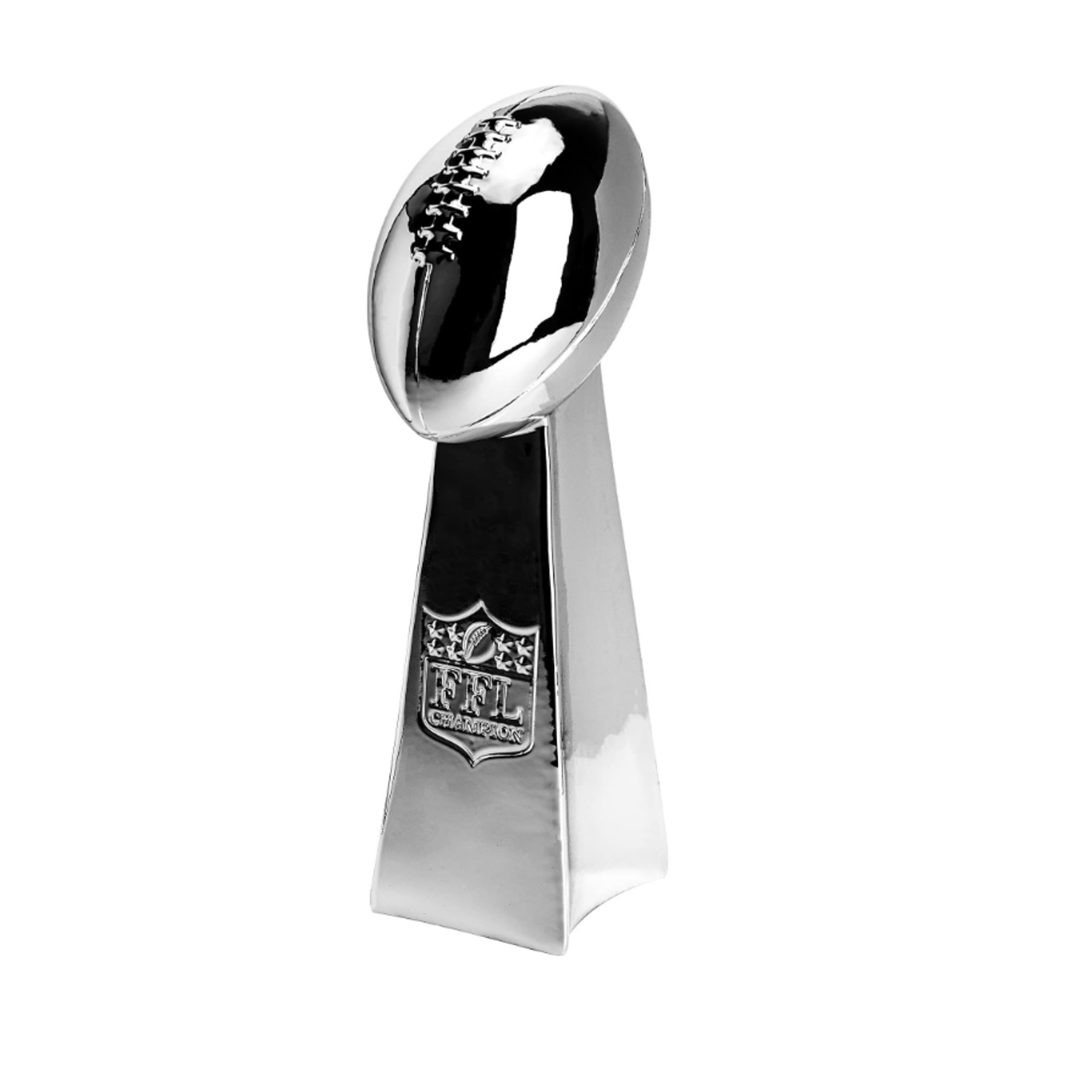 Football Shape Championship Trophy (direct import) 3