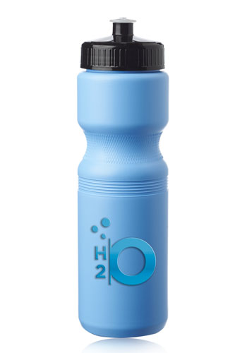 28 oz. Push Cap Plastic Water Bottles 2