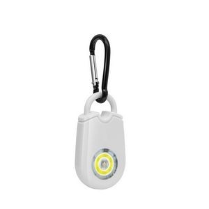 Self Defense Carabiner Safety Alarm With Flashlight 120DB Sound Activation 10
