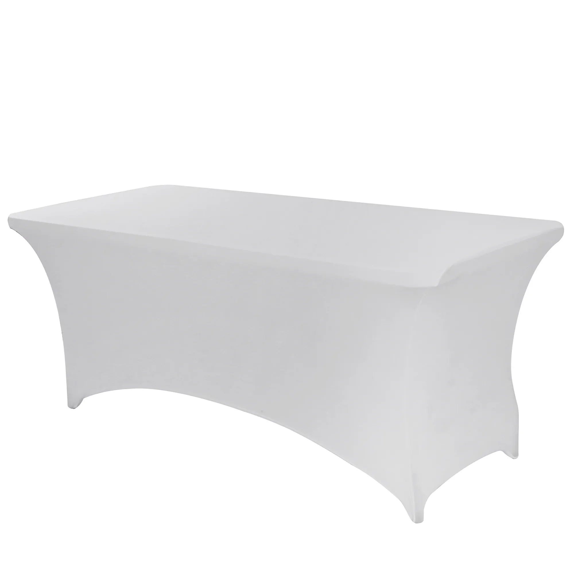 6FT Stretch Tablecloth Fits Rectangular Table MOQ 1PCS 9