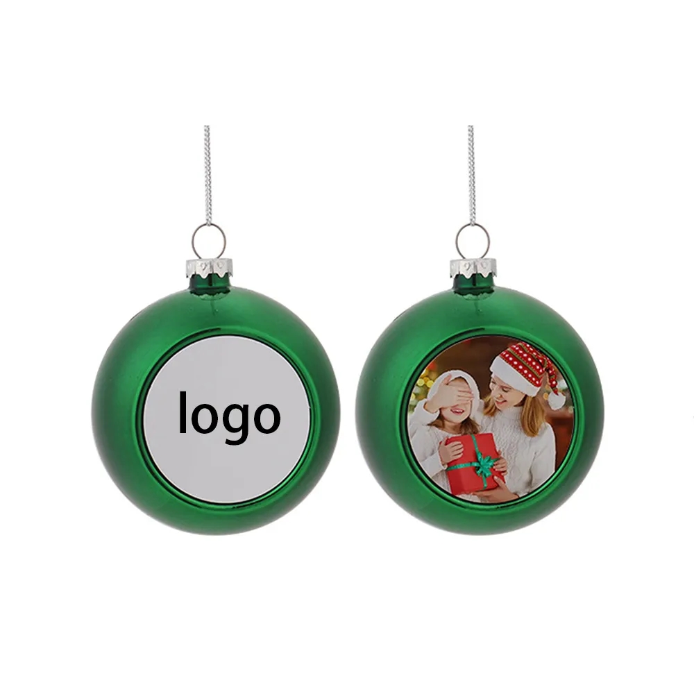 2.4" Heat Transfer Holiday Ball Ornament 2