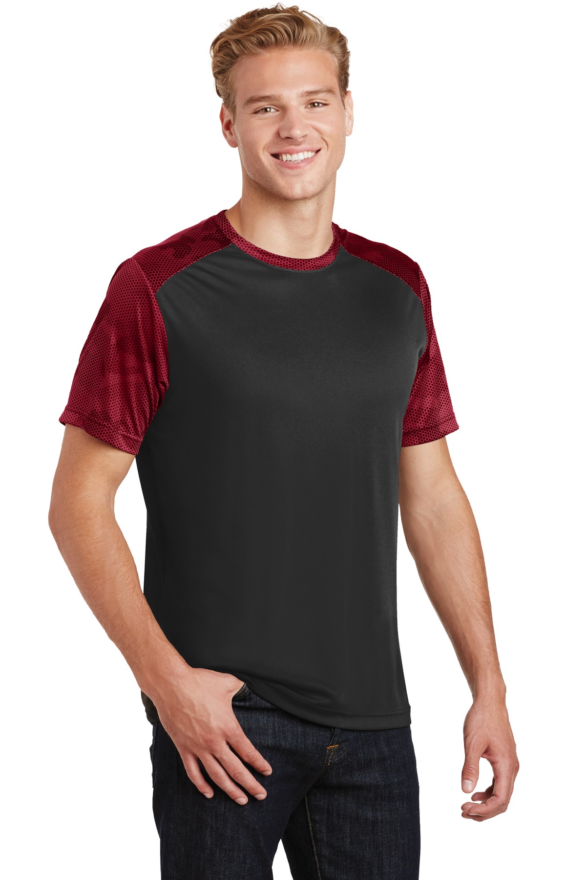 CamoHex Colorblock Tee