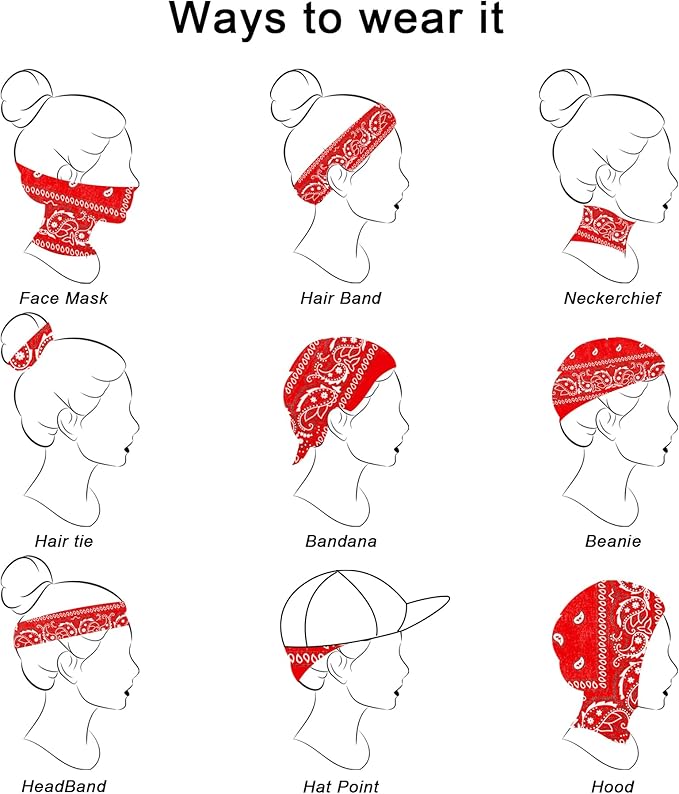 Custom Cotton Bandanna 9
