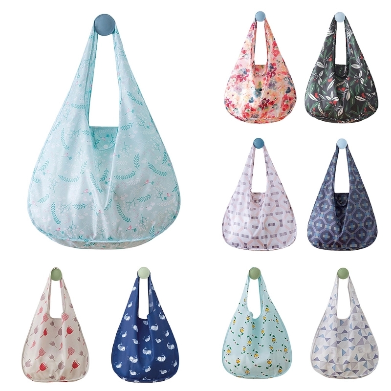 Eco Shopping Bag Travel Pouch Tote Handbag Shoulder Bags Casual 2