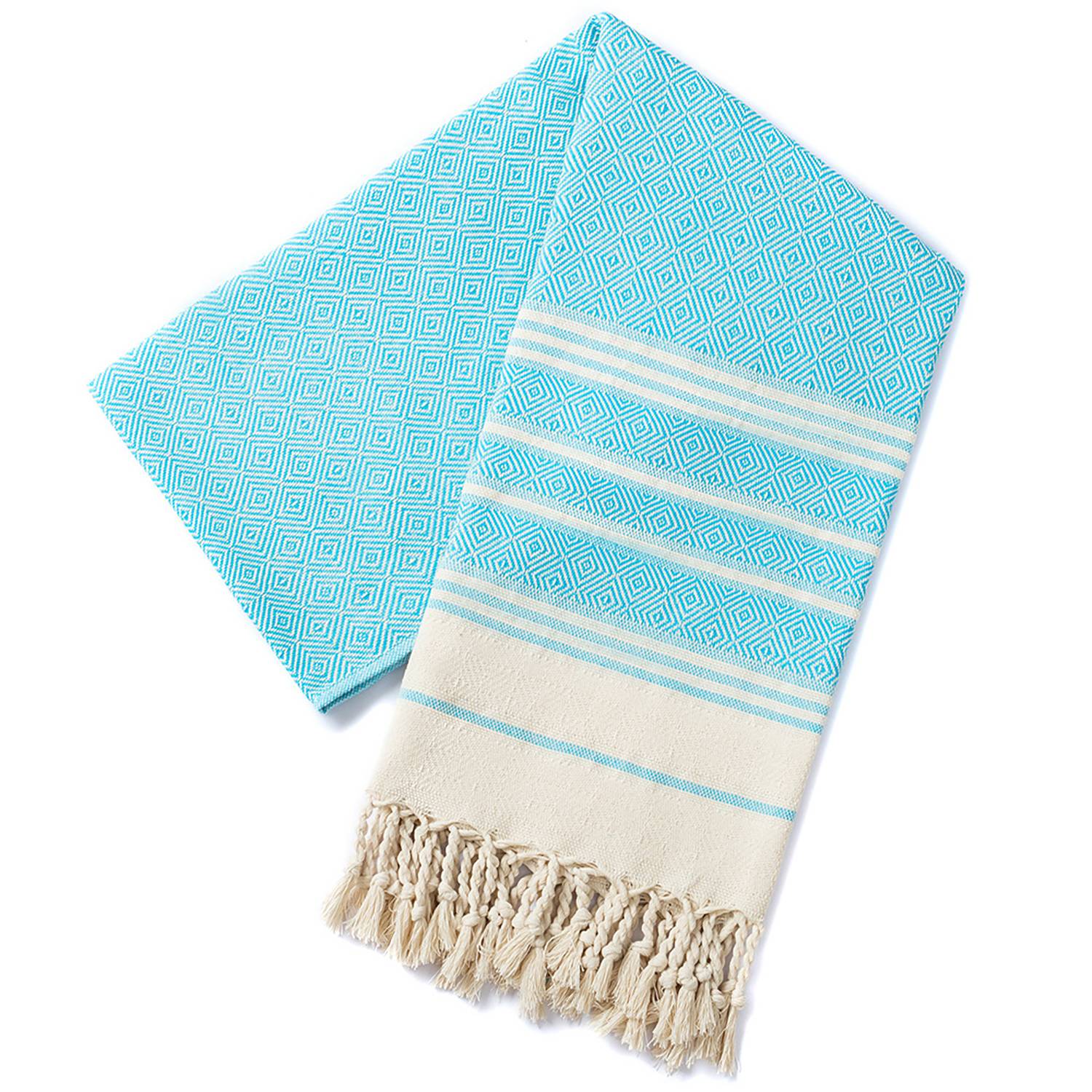 Lightweight Quick-Dry Tassel Cotton Beach Towel 9