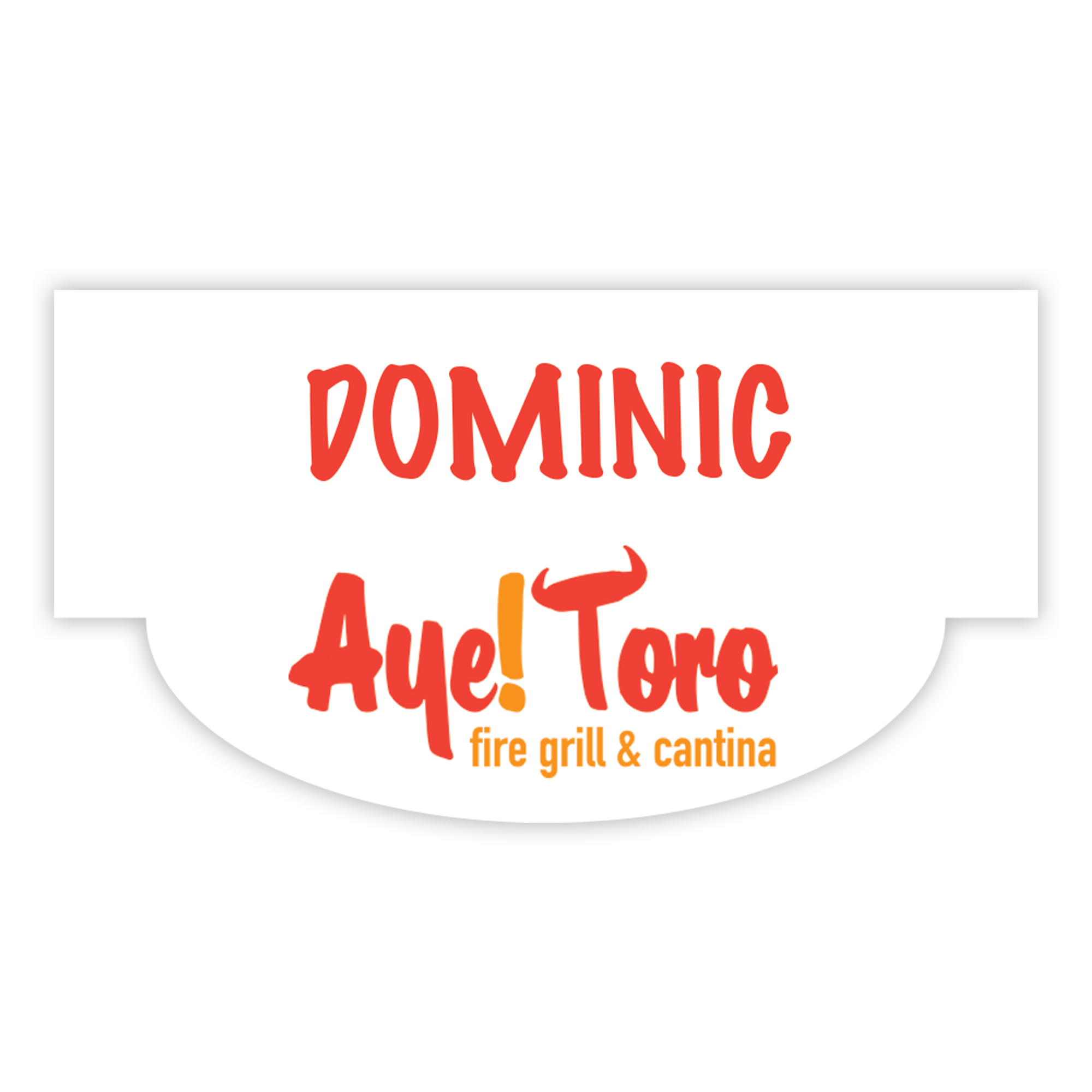 UV Imprint Spectrum Badges With Personalization 1.625"X3"