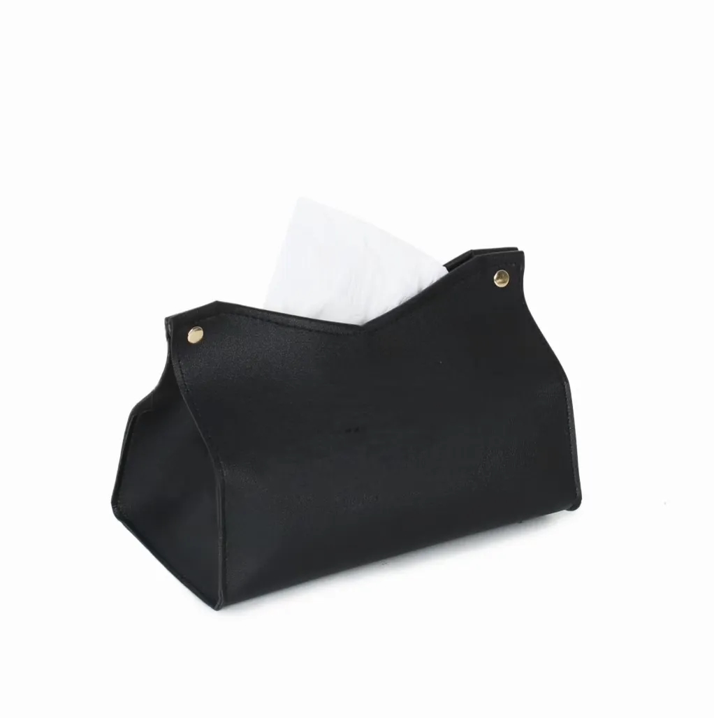 PU Leather Tissue Box Cover 2