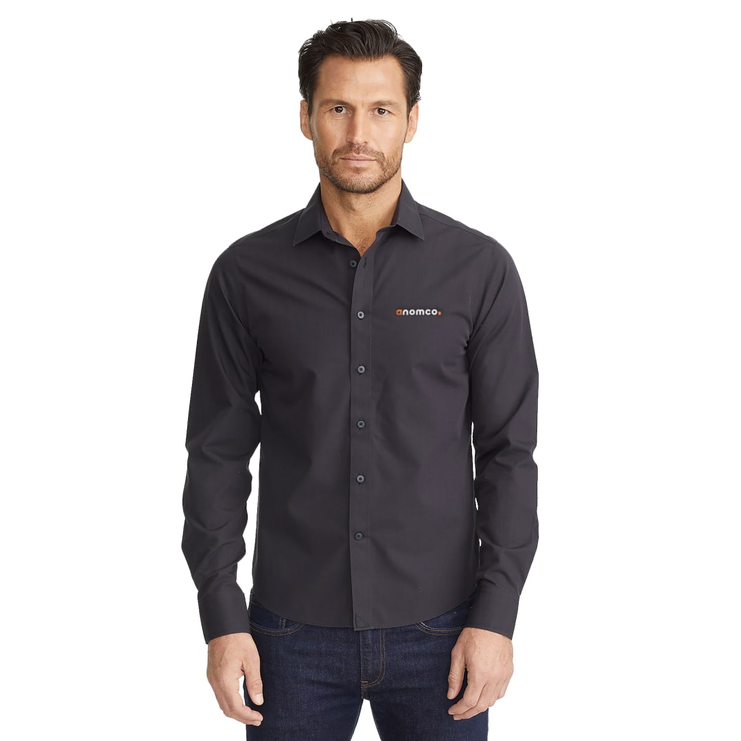 UNTUCKit Black Stone WF LS Slim Fit Shirt-Men's 7
