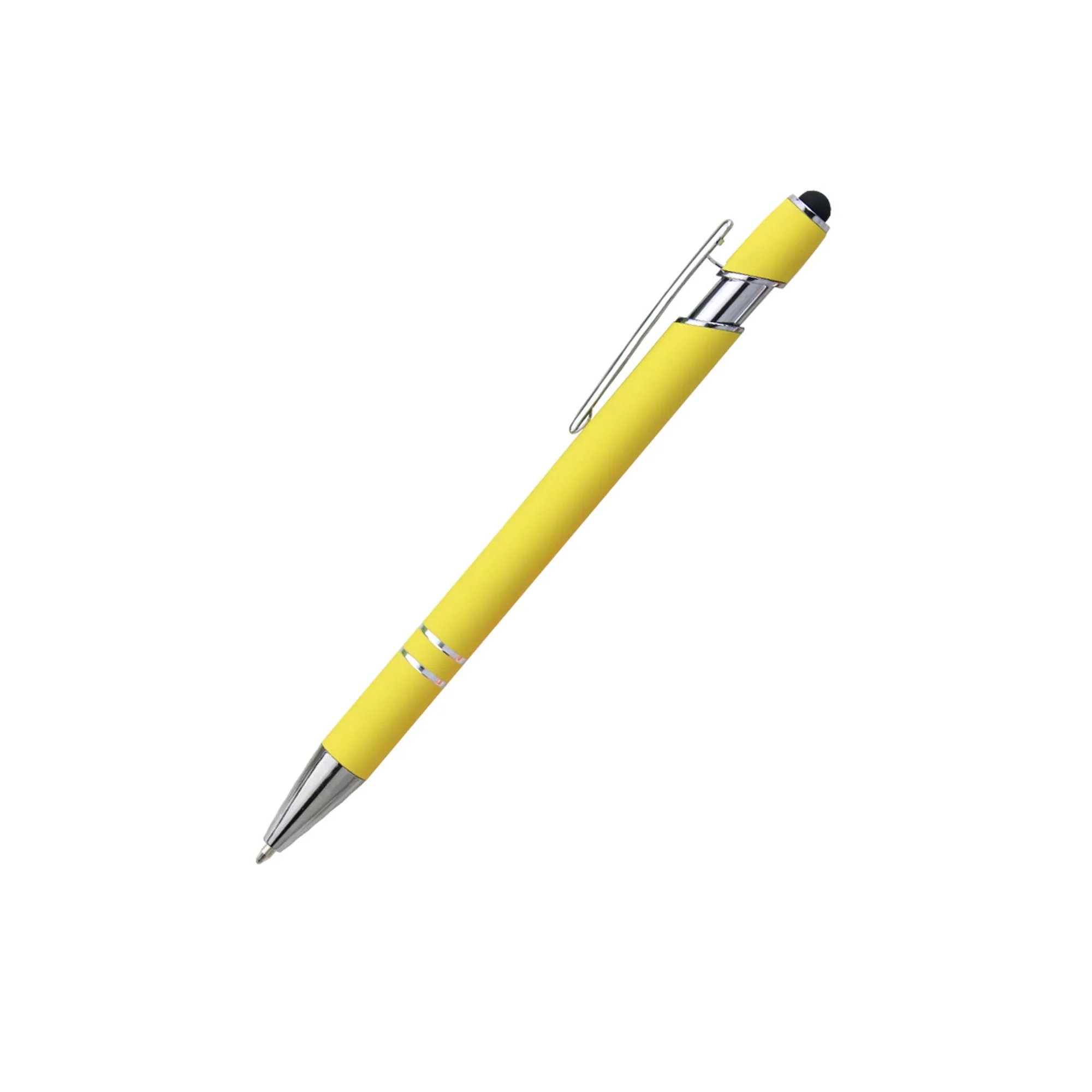 Soft Touch Click Metal Ballpoint Pen 1