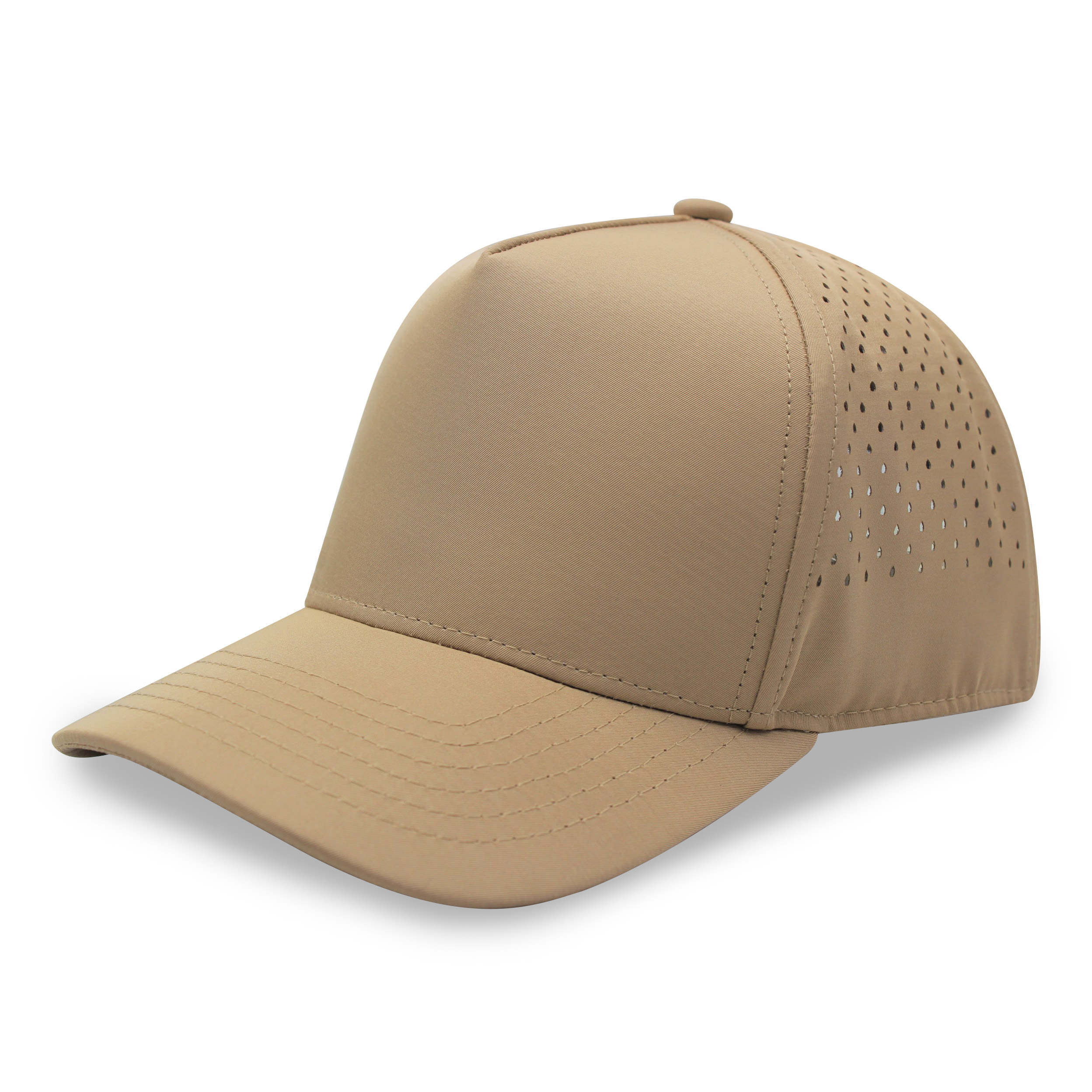 Athletic Golf Cap laser cut meshback