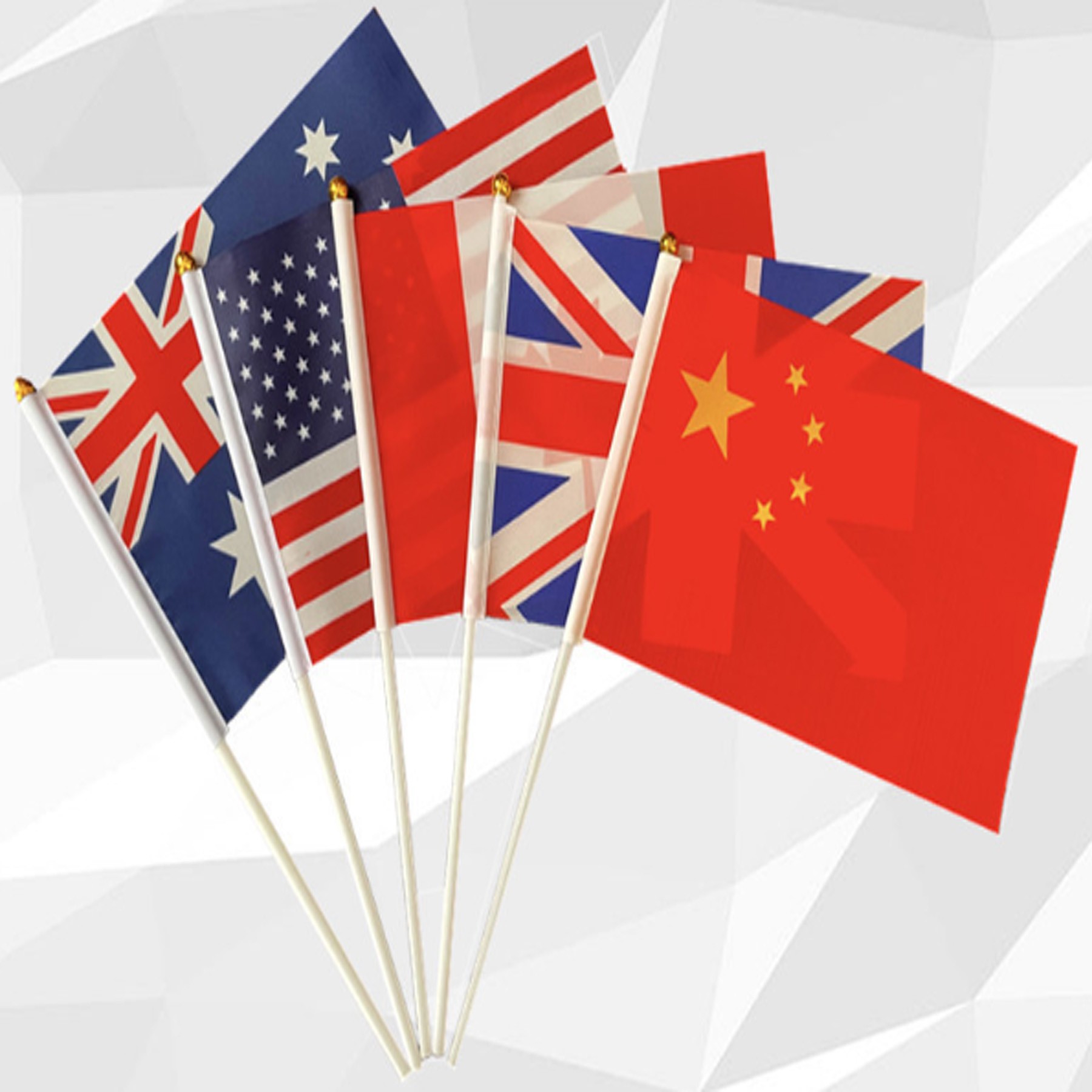 Customized Hand Waving Flag 4