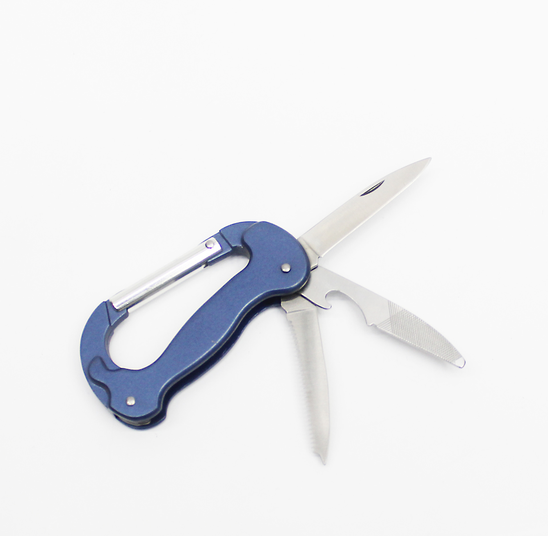 Multipurpose Carabiner with Bottle Opener and Pocket Knife 3