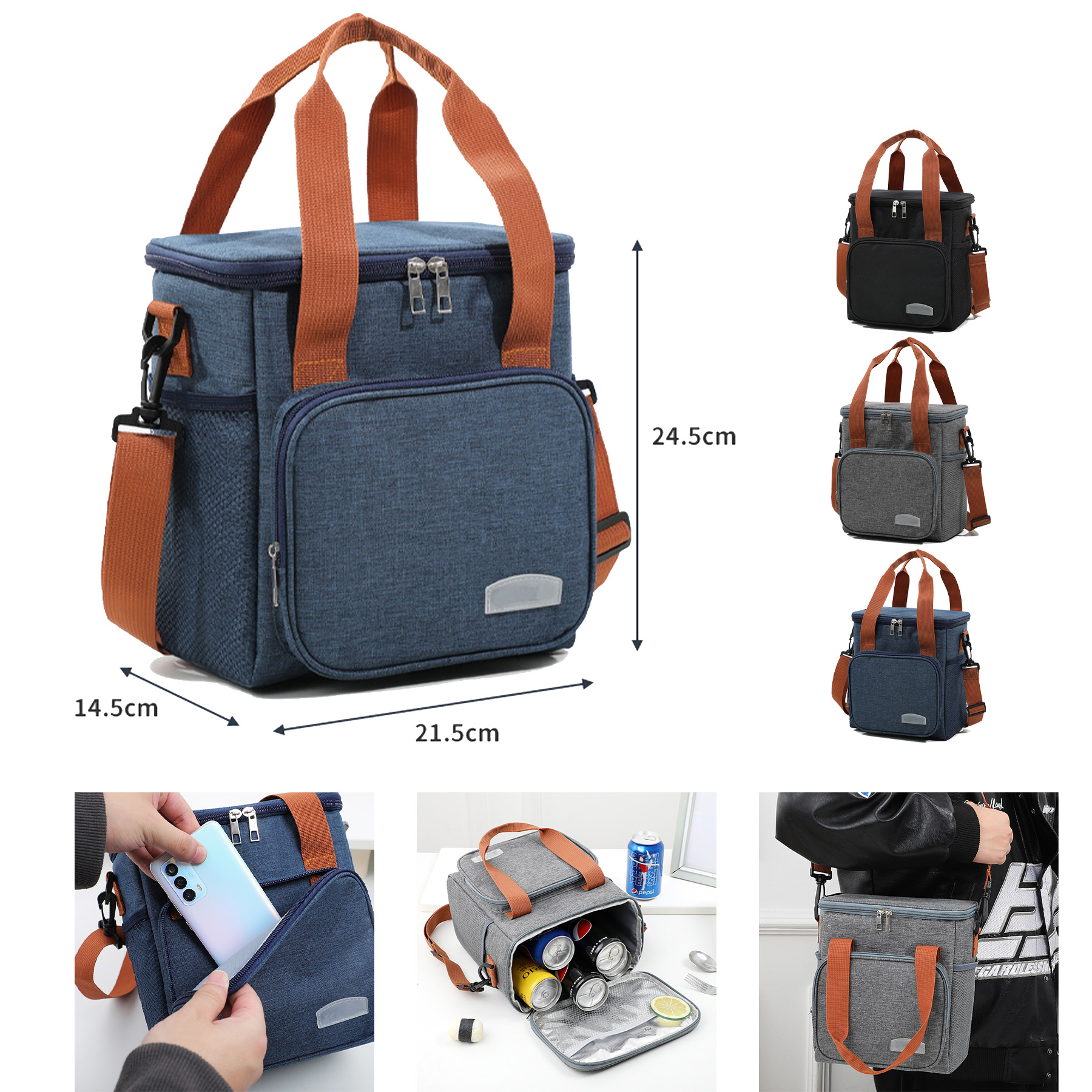Insulated Lunch Bag For Women/Men 2
