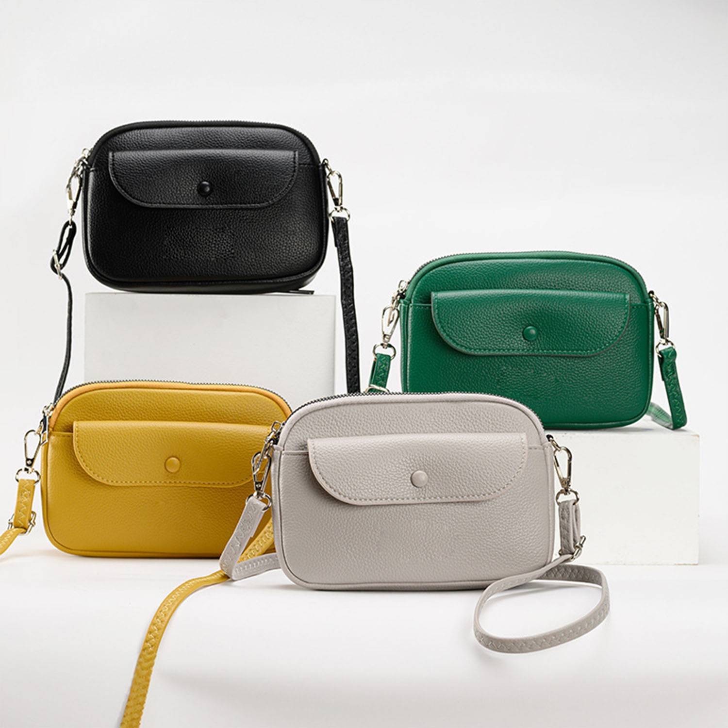 PU Leather Crossbody Phone Bag 3