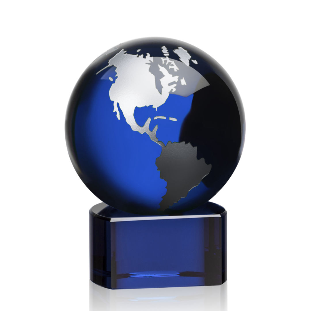 Marcana Globe Award - Blue/Silver 6