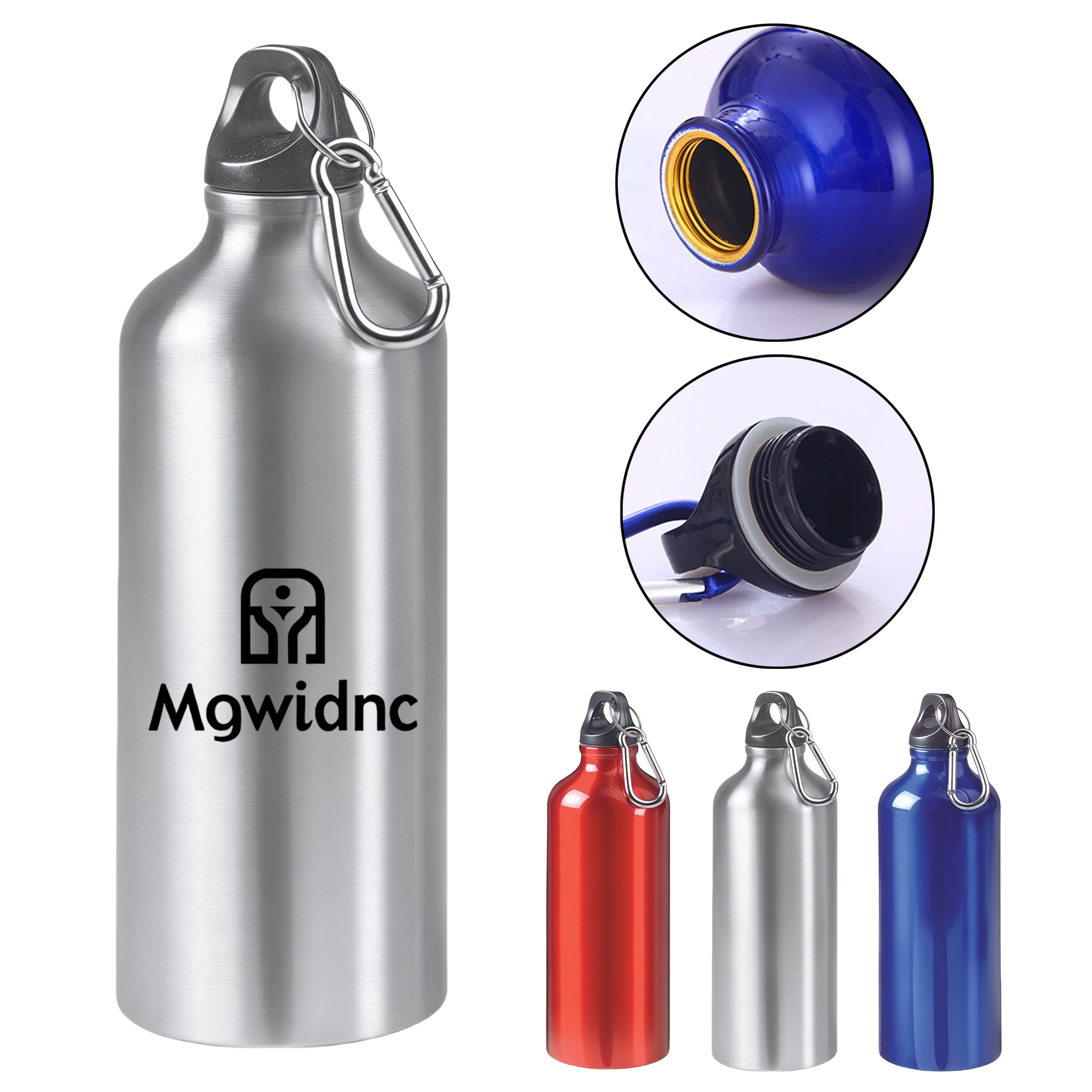 500ml Aluminum Sports Water Bottle for Outdoor Cycling